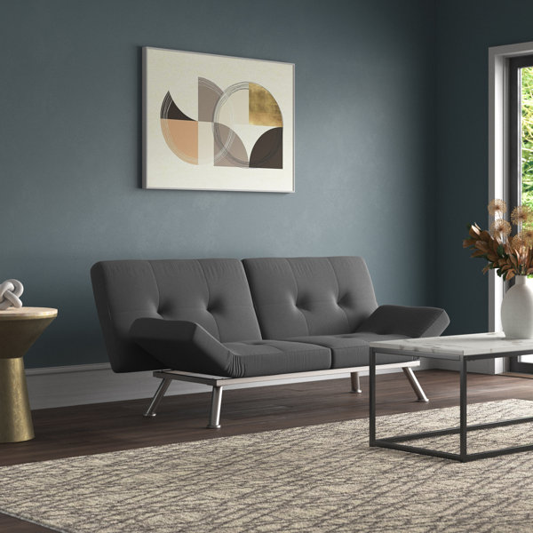 Mercury Row® Taulbee FullSized Futon with Frame & Reviews Wayfair